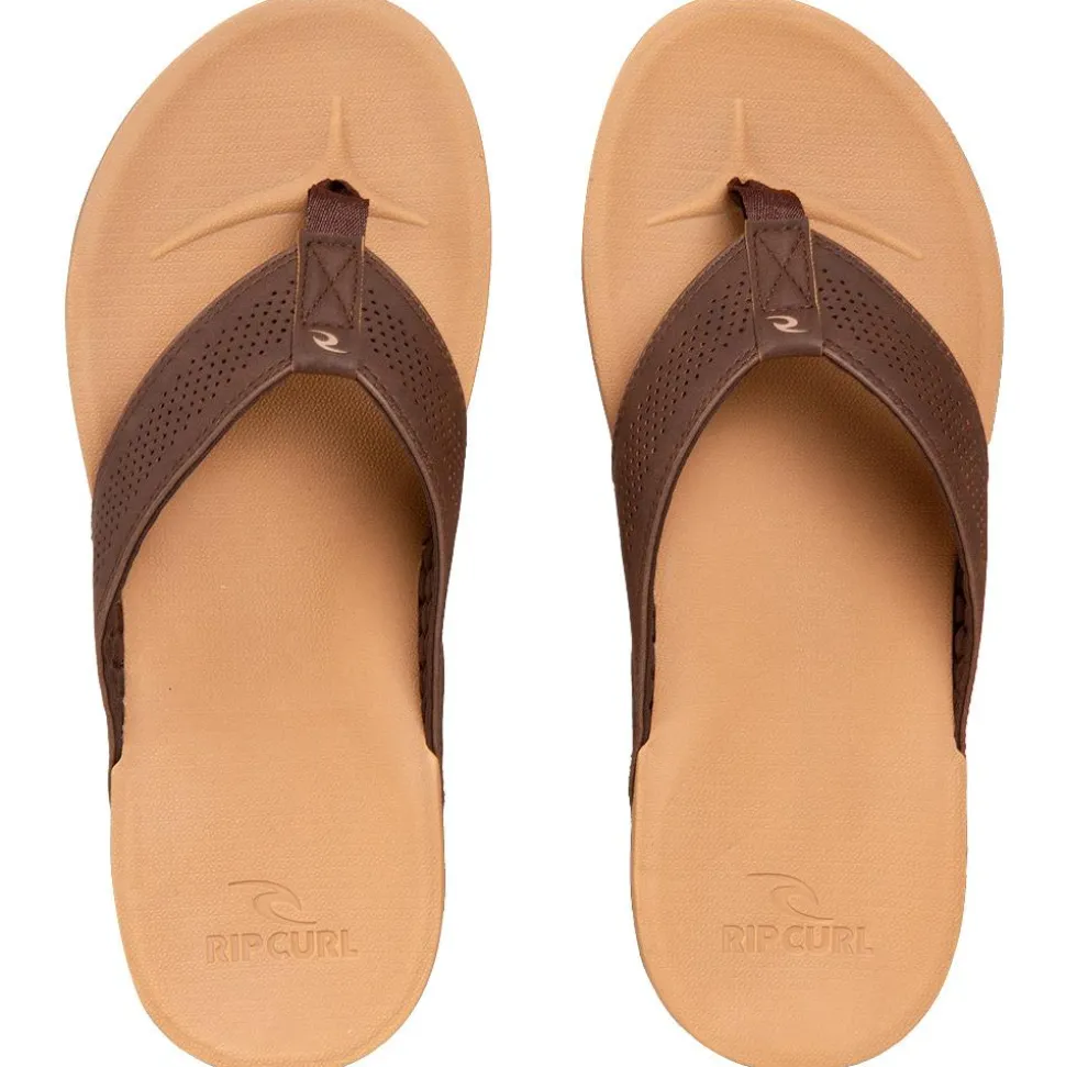 Infradito Rip Curl Chiba 2.0 Bloom Open Toe Brown Tan