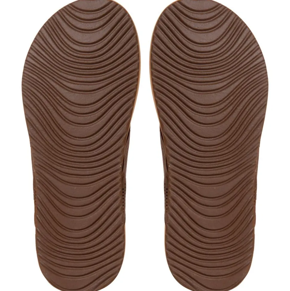 Infradito Rip Curl Chiba 2.0 Bloom Open Toe Brown Tan