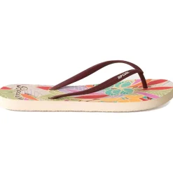 Infradito Rip Curl Mixed Bloom Open Toe Dark Chocolate