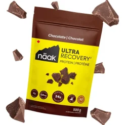 Integratore alimentare Naak Ultra Recovery Protein 500 g. Powder Chocolat