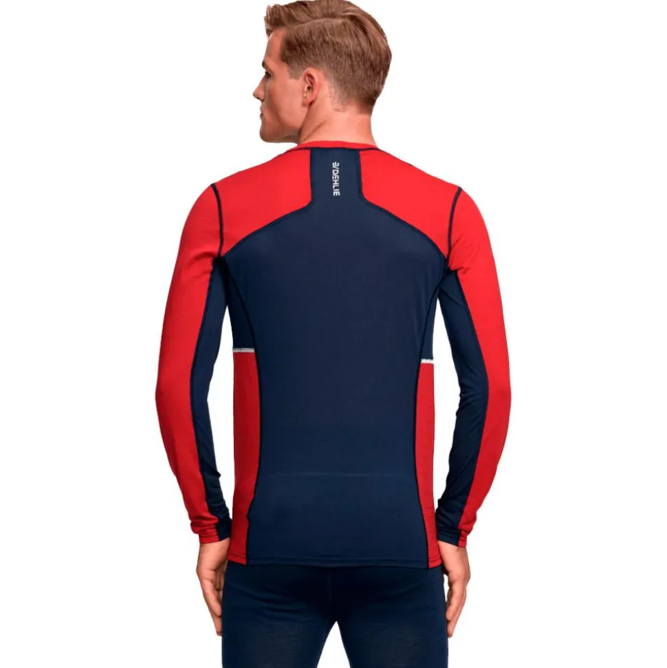 Intimo Tecnico Bjorn Daehlie Performance Wool Long Sleeve Crimson