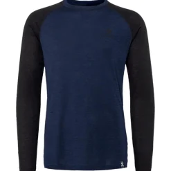Intimo Tecnico Bula Norm Merino Wool Crew Navy