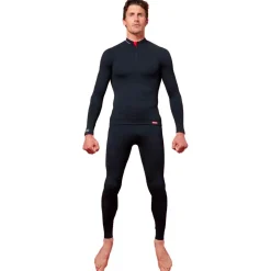 Intimo Tecnico Damart Sport Energy Thermolactyl 3 Col Zippe Noir