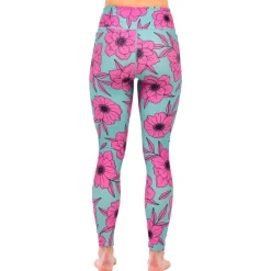 Intimo Tecnico Eivy Pocket Tights Turquoise Flower