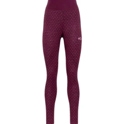 Intimo Tecnico Kari Traa Vilma High Waist Pants Wine