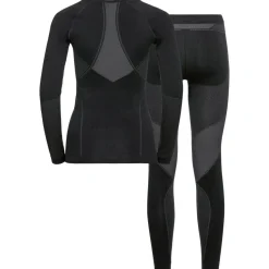 Intimo Tecnico Odlo Fundamentals Performance Warm Wmn Black Odlo Graphite Grey