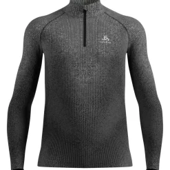 Intimo Tecnico Odlo Performance Warm Blackcomb Half Zip M's Black