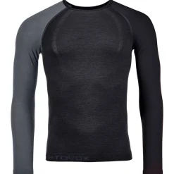 Intimo Tecnico Ortovox 120 Comp Light Long Sleeve M Black Raven