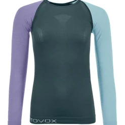 Intimo Tecnico Ortovox 120 Comp Light Long Sleeve W Dark Arctic Grey