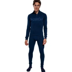 Intimo Tecnico Swix Racex Merino Half Zip Dark Navy