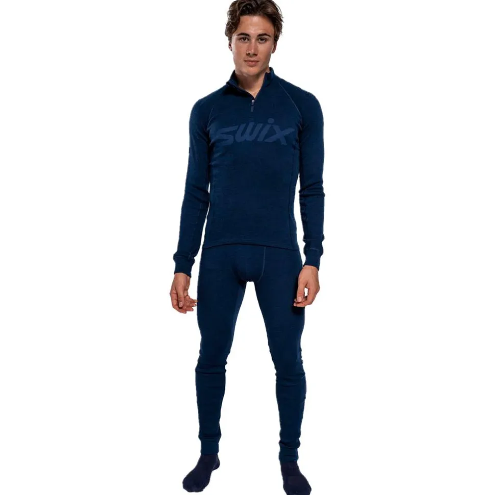 Intimo Tecnico Swix Racex Merino Half Zip Dark Navy
