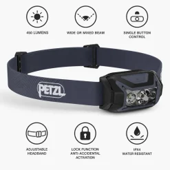 Lampade frontali Petzl Actik Navy Black