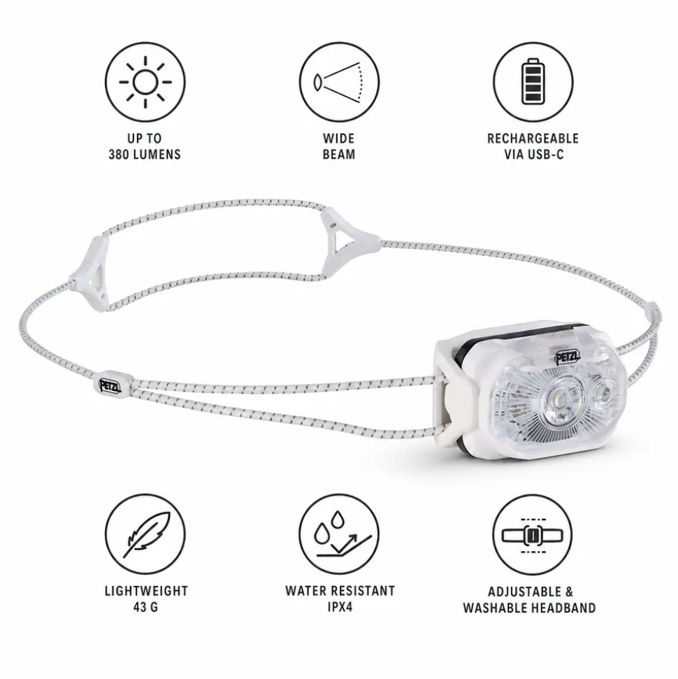 Lampade frontali Petzl Swift Lt White