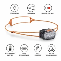 Lampade frontali Petzl Swift Lt Black