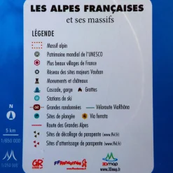 Les Alpes Françaises Et Ses Massifs Alpins + Cornice