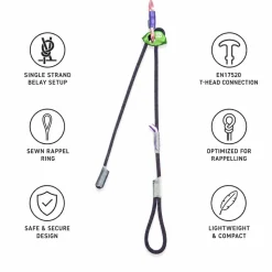 Longe arrampicata Beal Expresso Fit Matt Pink