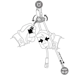Longe arrampicata Petzl Connect Adjust