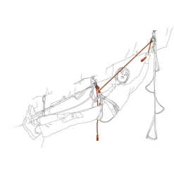 Longe arrampicata Petzl Dual Evolv Adjust Blue