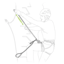 Longe via Ferrata Petzl Scorpio® Vertigo SW
