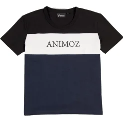Maglietta Animoz Inyo Bleu Blanc Noir