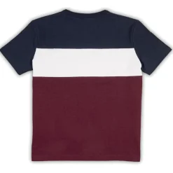 Maglietta Animoz Uzio Bleu Blanc Bordeaux
