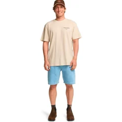 Maglietta Billabong Refractions Premium Short Sleeve Oyster Gray