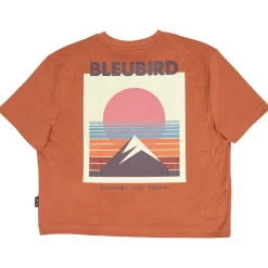 Maglietta Bleubird Everline Cropped Clay