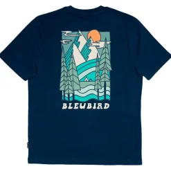 Maglietta Bleubird Trailhead Navy