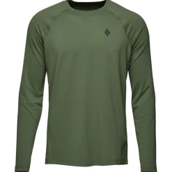 Maglietta da arrampicata Black Diamond M Alpenglow L/S Crew Tundra