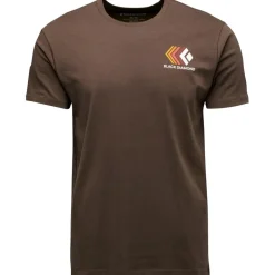 Maglietta da arrampicata Black Diamond M Faded Ss Tee Basalt