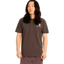 Maglietta da arrampicata Black Diamond M Faded Ss Tee Basalt