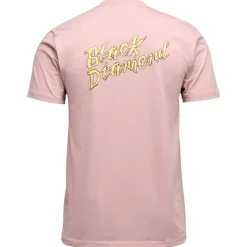 Maglietta da arrampicata Black Diamond M Shredded Short Sleeve Tee Shirt Pale Mauve