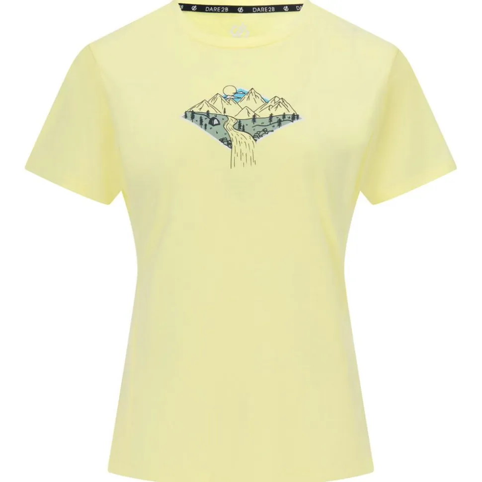 Maglietta da arrampicata DARE2B Tranquility III Wax Yellow