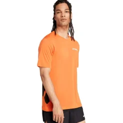 Maglietta da trail adidas Xpr Tee Shirt Short Sleeve Semi Impact Orange