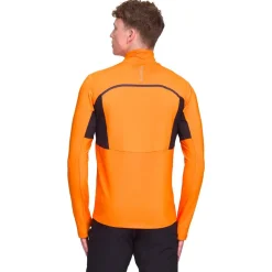 Maglietta da trail Bjorn Daehlie Long Sleeve Run Orange Popsicle