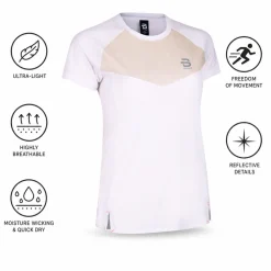 Maglietta da trail Bjorn Daehlie Half Zip Grid W Wild Berry