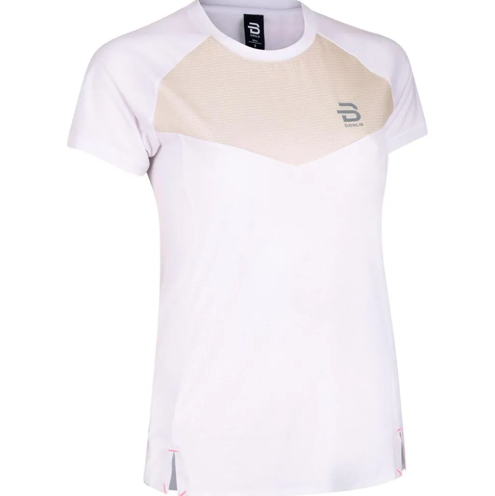 Maglietta da trail Bjorn Daehlie Half Zip Grid W Wild Berry