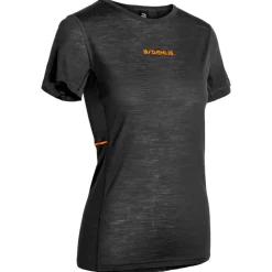 Maglietta da trail Bjorn Daehlie Perfomance Wool Tee Shirt W Obsidian