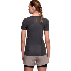 Maglietta da trail Bjorn Daehlie Perfomance Wool Tee Shirt W Obsidian