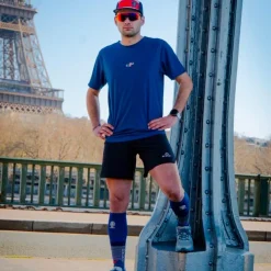 Maglietta da trail Bv Sport Haut Technique Light Retro Paris