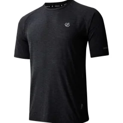 Maglietta da trail DARE2B Power Up Black Marl