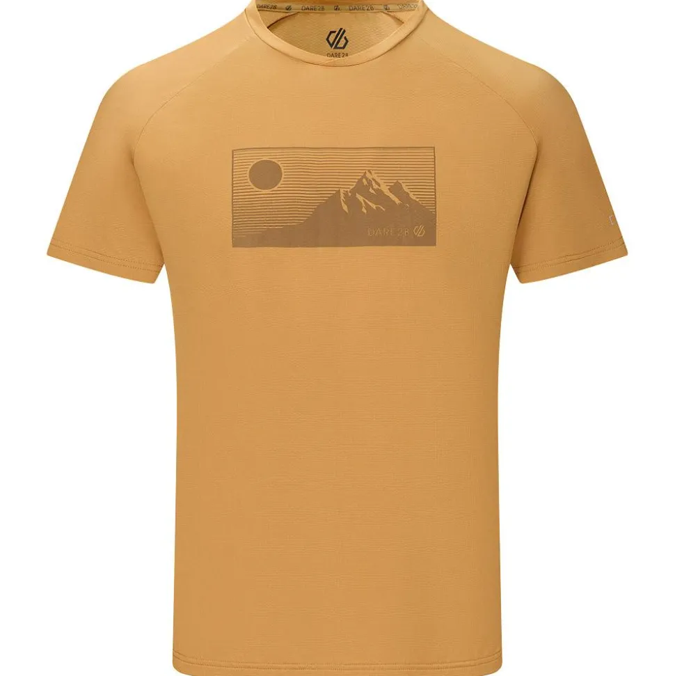 Maglietta da trail DARE2B Tech II tee Wood Brown