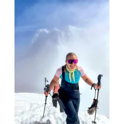 Maglietta da trail Kari Traa Alma Tee Shirt Blue Lagoon
