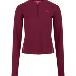 Maglietta da trail Kari Traa Linnea Long Sleeve Wine