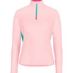 Maglietta da trail Kari Traa Leah Half Zip Cotton Candy