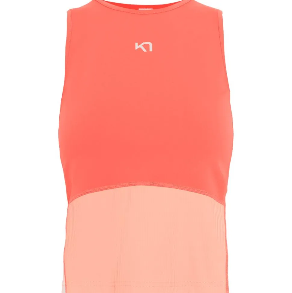 Maglietta da trail Kari Traa Linnea Top Peach Bloom