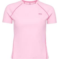 Maglietta da trail Kari Traa Linnea Tee Shirt Cotton Candy