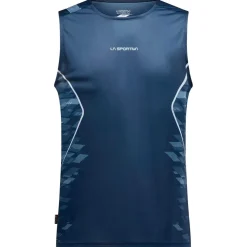 Maglietta da trail La Sportiva Pacer Tank Night Sky Chalk