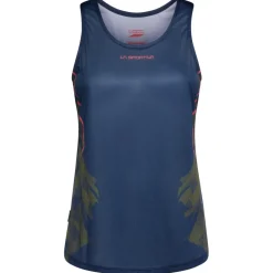 Maglietta da trail La Sportiva Pacer Tank W Night Sky Rosebay