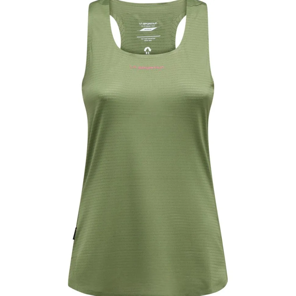 Maglietta da trail La Sportiva Pure Tank W Cypress Azalea